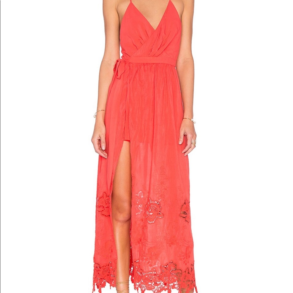 The Jetset Diaries Coral Maxi